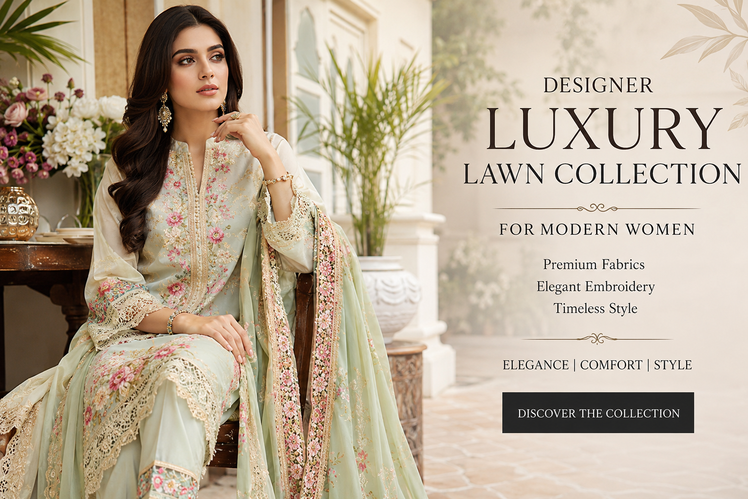 Discover Premium Luxury Lawn Collection for Women