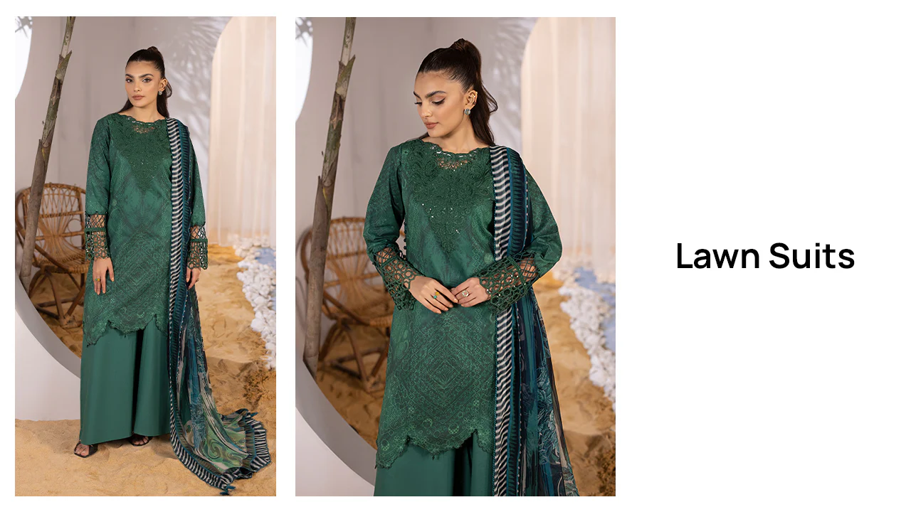Latest Designer Lawn Collection in Pakistan